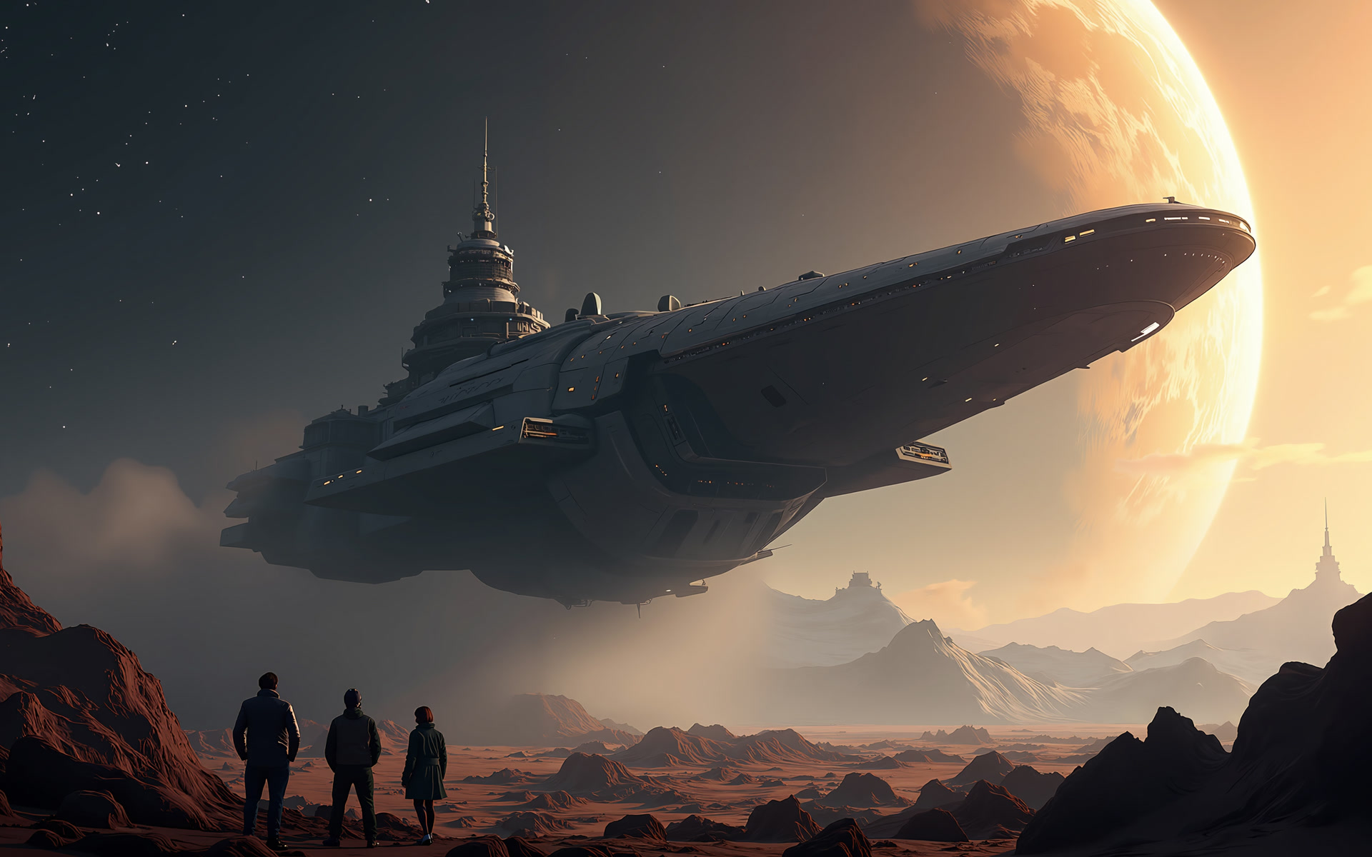 arrival-of-a-futuristic-spaceship-5