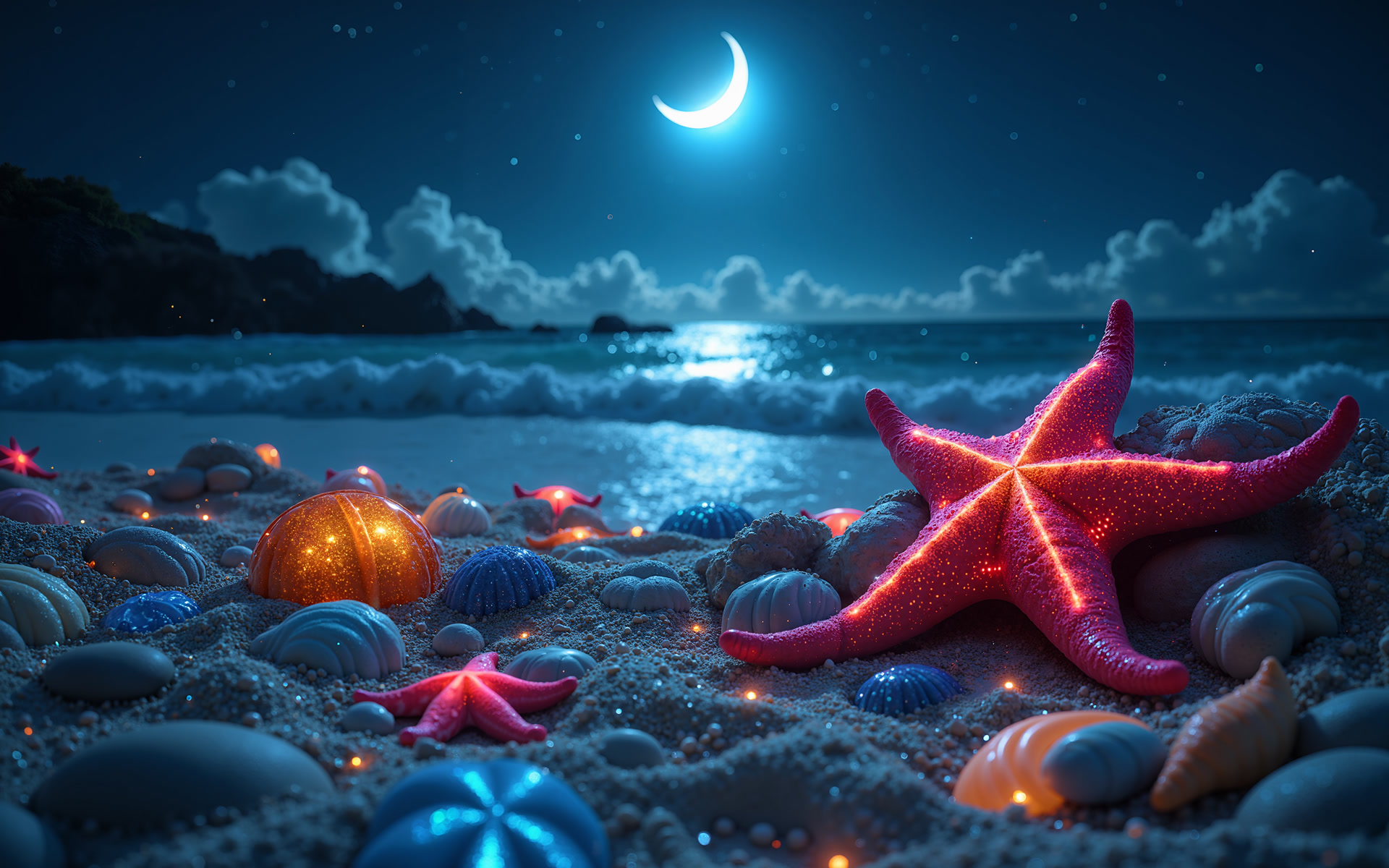 starfish-beach-under-starlit-night-2